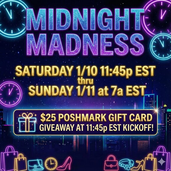 Tops - Midnight Madness Train 1/10 - 1/11 Shop ALL NIGHT LONG!